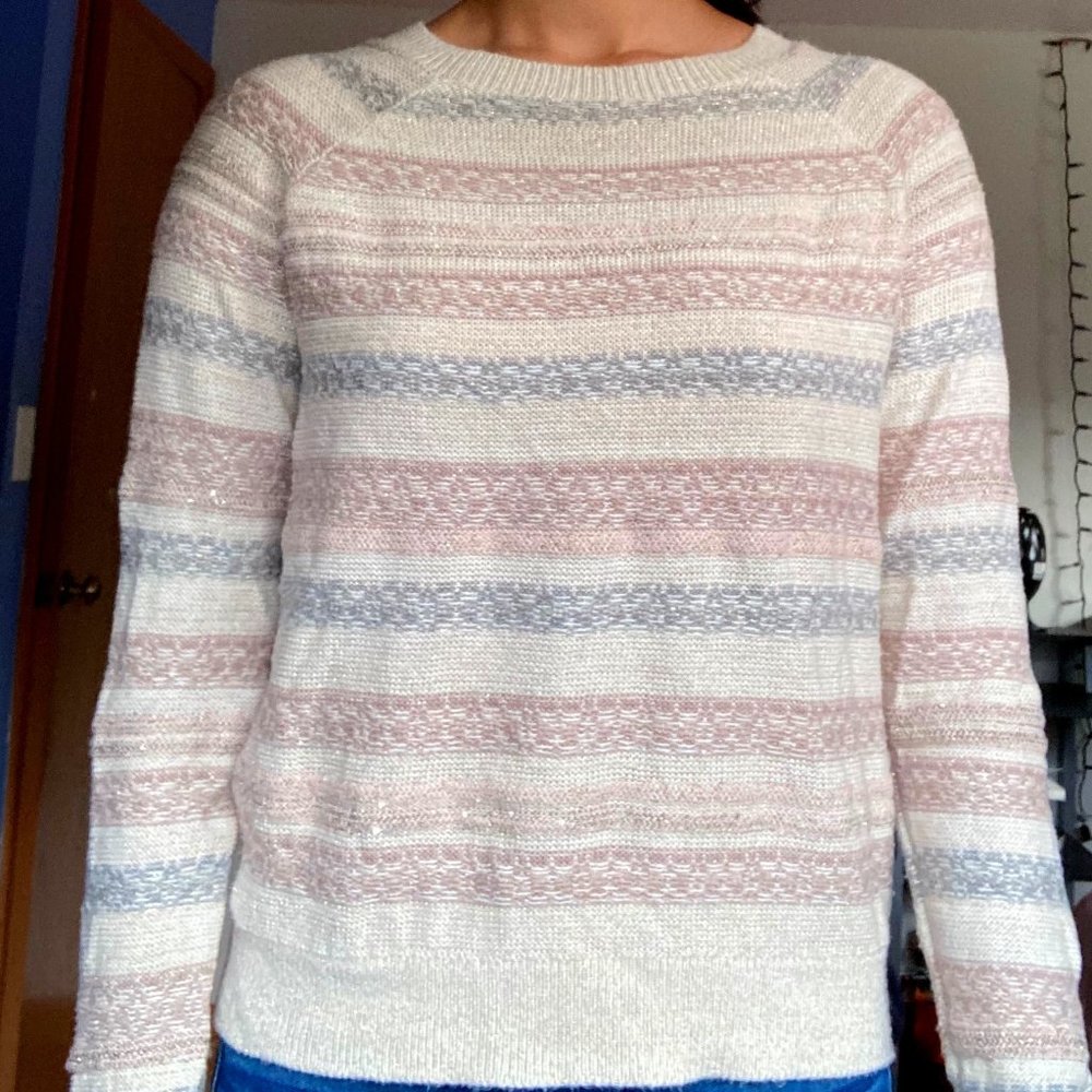 Hollister Women's Striped Knit Sweater